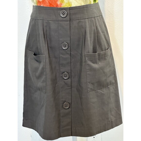 Anthropologie Tabitha Zoya Size10 Watercolor Silk Blend Dress Preppy Art to Wear - Picture 6 of 13